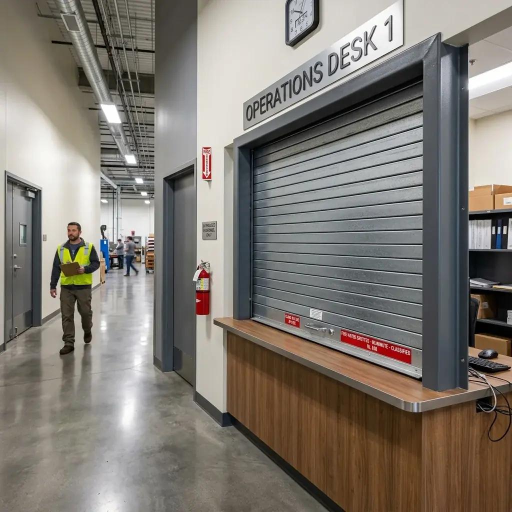 Commercial Fire Shutter Denver Garage Door LTD